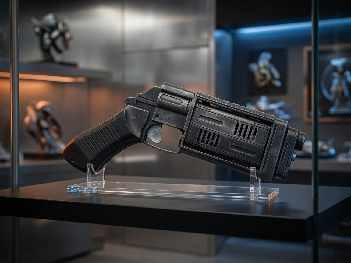 Cassian Andor Bryar Blaster Replica – Hand-Painted Finish, Outer Rim Props
