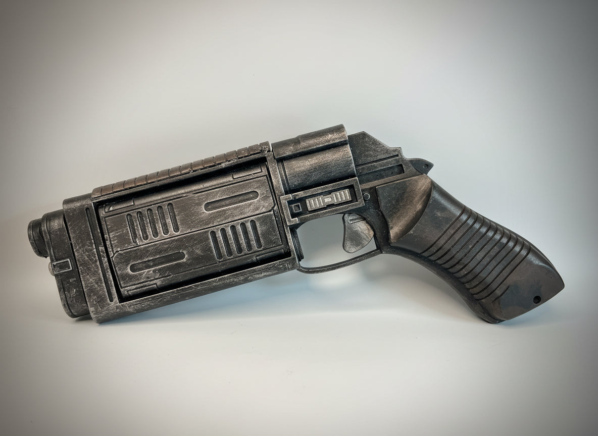 Cassian Andor’s Bryar MW-20 Blaster Replica - Outer Rim Props LLC