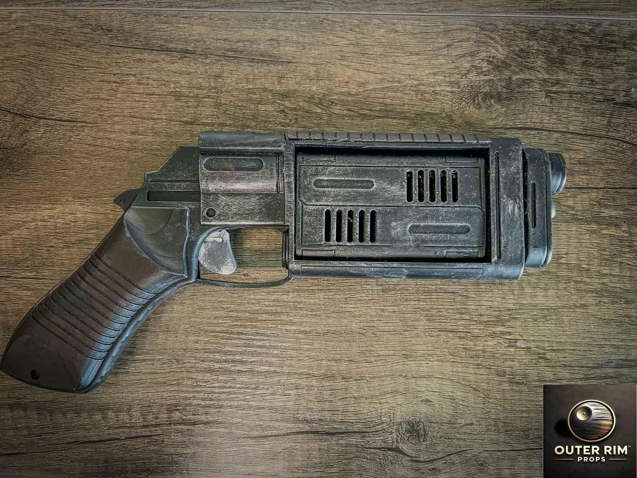 Cassian Andor’s Bryar MW-20 Blaster Replica - Outer Rim Props LLC