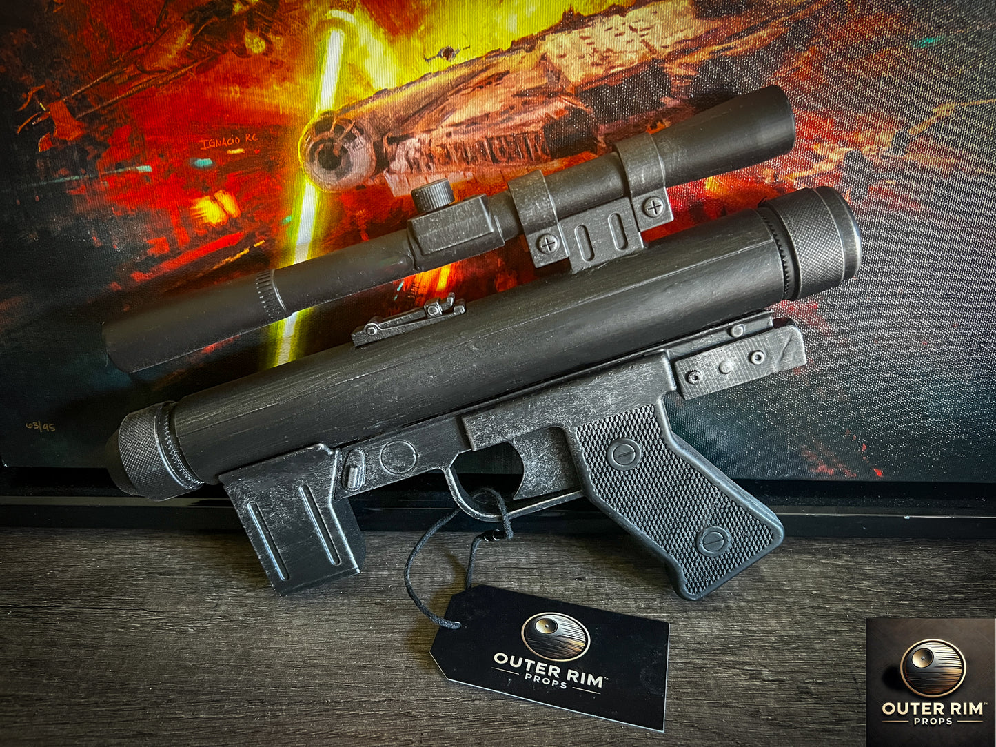 SE-14r Blaster | Authentic Star Wars Prop