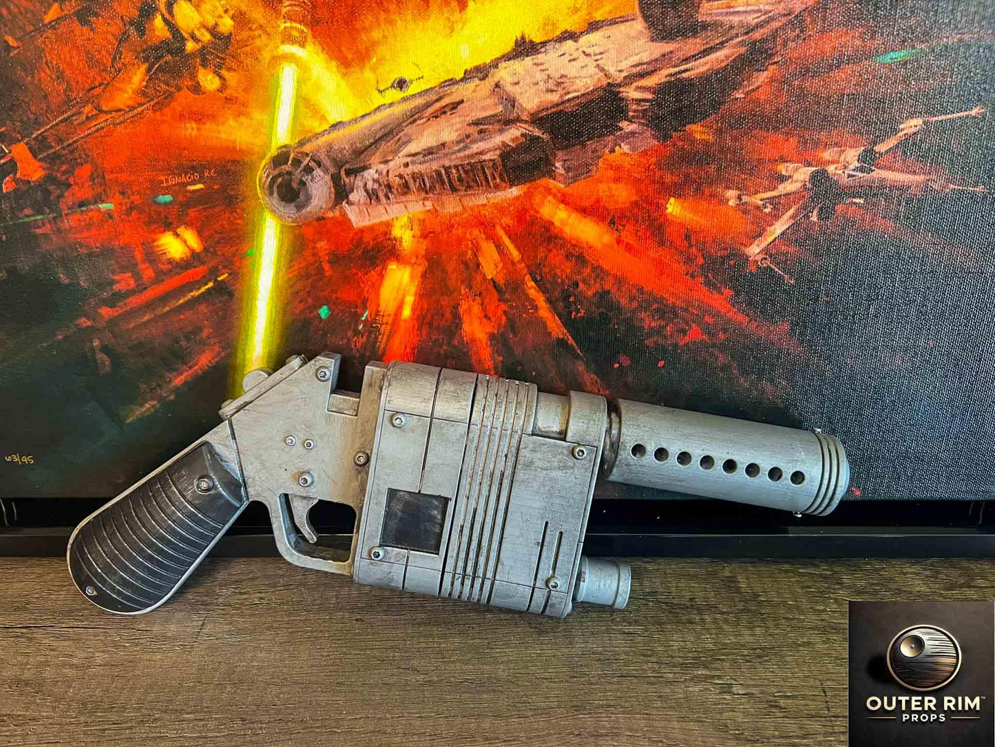 Rey’s NN-14 Blaster Pistol Replica – Star Wars Cosplay Prop - Outer Rim Props LLC