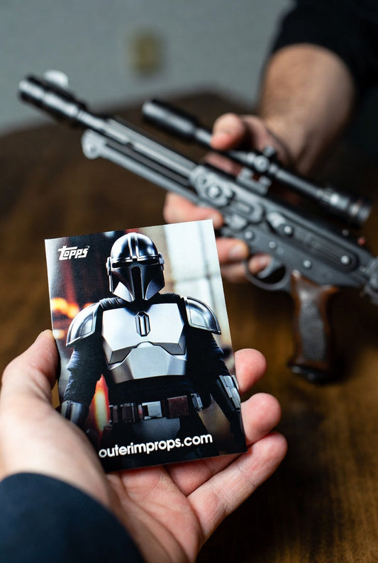Trade Your Topps Cards for a Blaster Replica: How the Outer Rim Props Trade Program Works