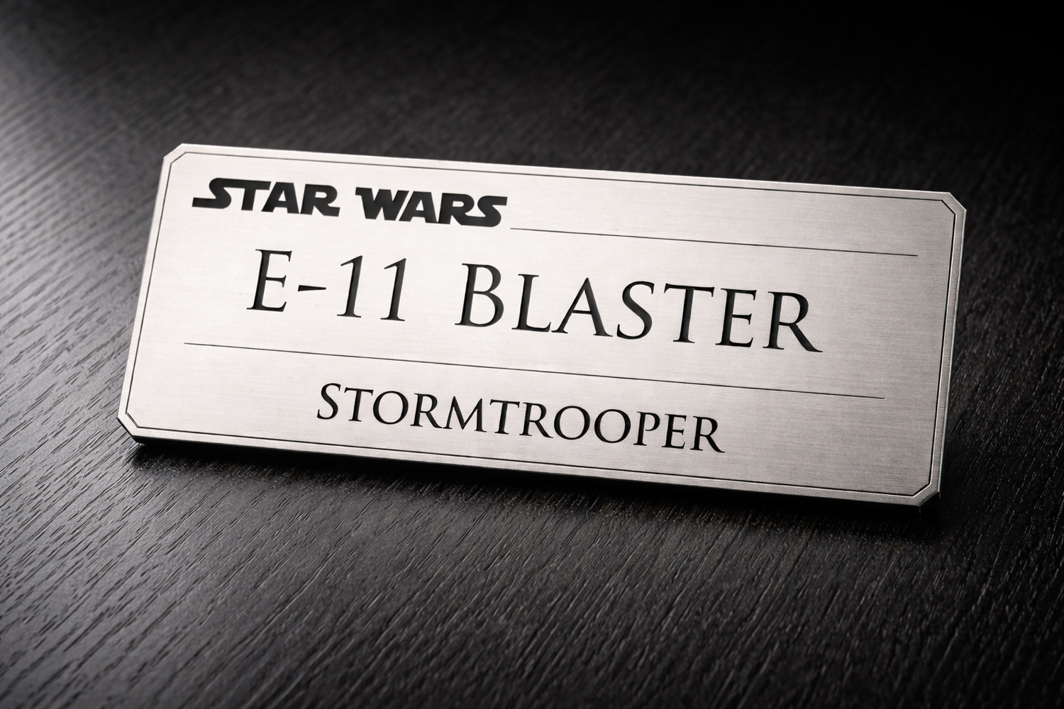Engraved Blaster Display Nameplates