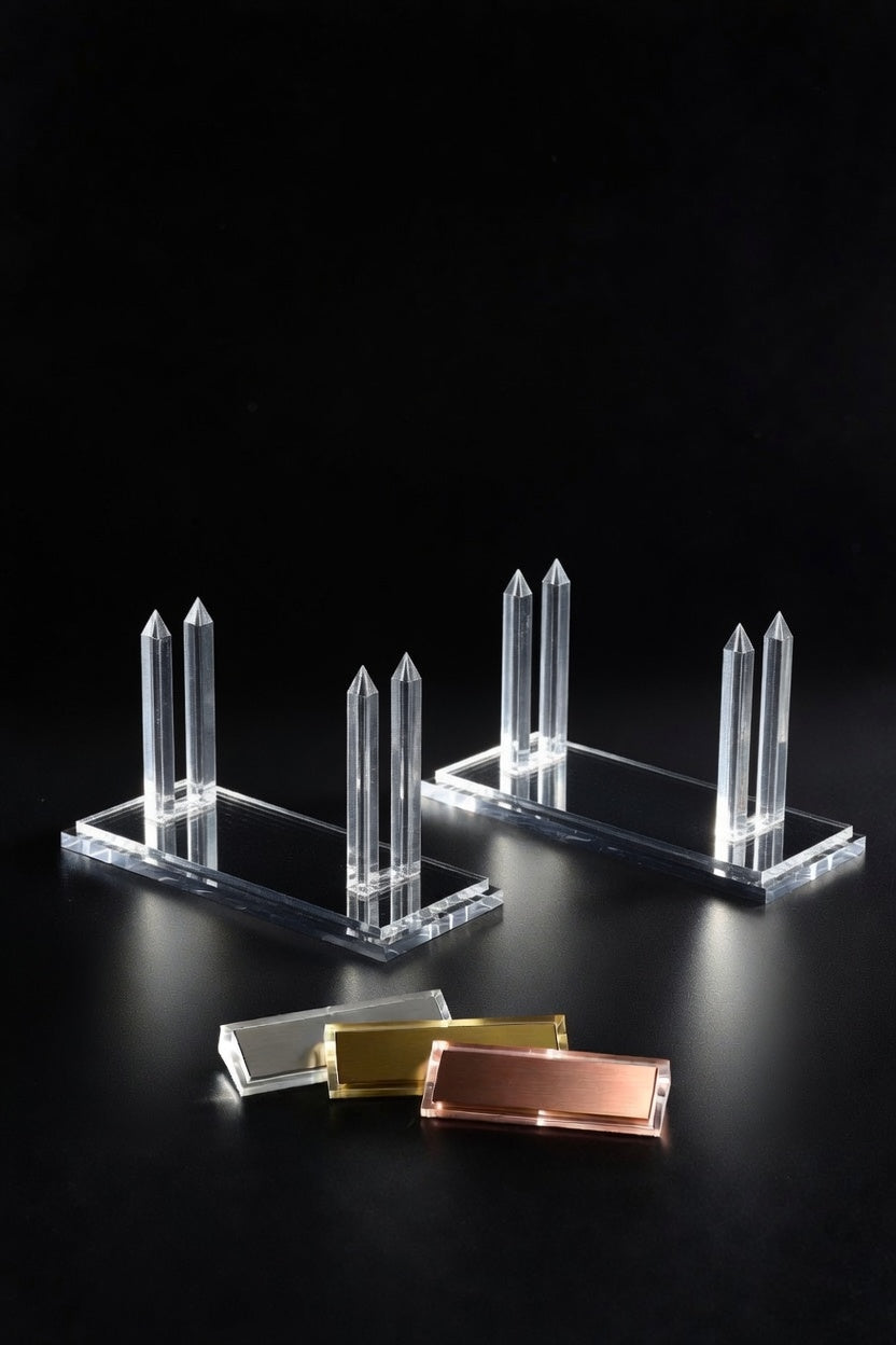 Display Accessories — Stands & Nameplates | Outer Rim Props