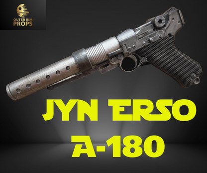 Jyn Erso A-180 Blaster | Authentic Star Wars Prop - Outer Rim Props LLC