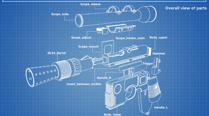 DL-44 Han Solo Blaster
