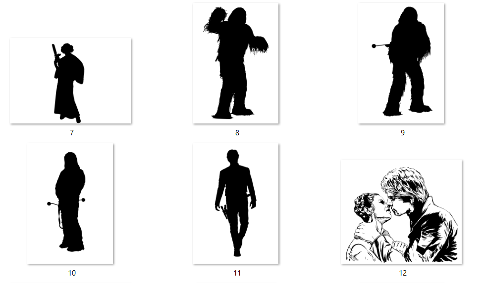 Rebel Alliance Slate Coasters – Star Wars Inspired Engraved Drink Coasters