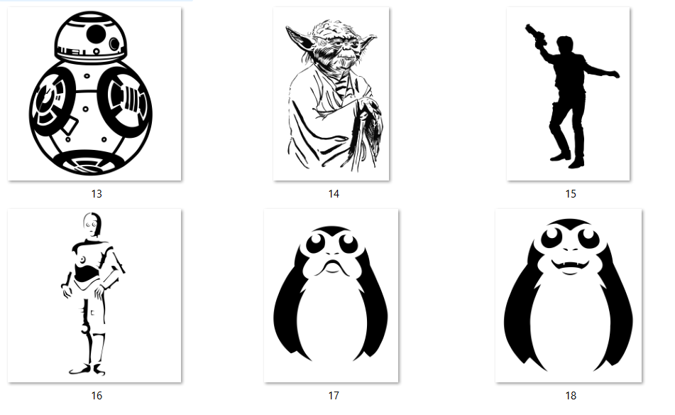 Rebel Alliance Slate Coasters – Star Wars Inspired Engraved Drink Coasters