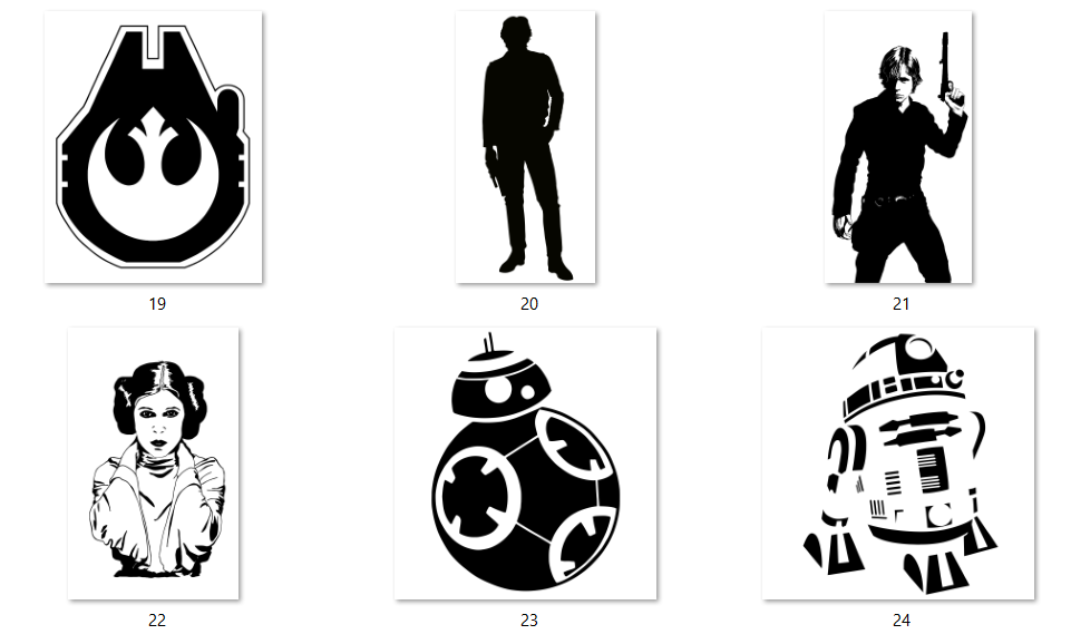 Rebel Alliance Slate Coasters – Star Wars Inspired Engraved Drink Coasters