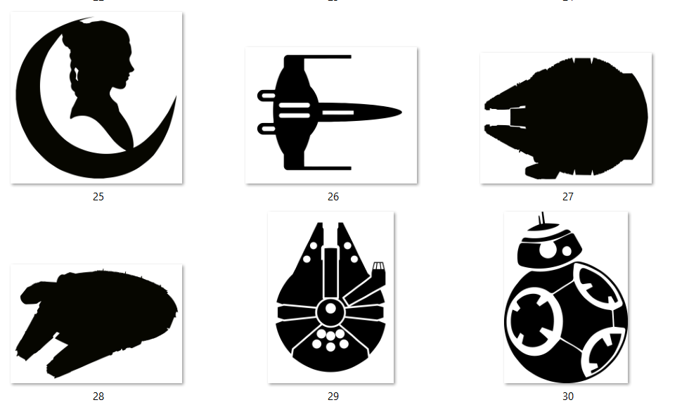 Rebel Alliance Slate Coasters – Star Wars Inspired Engraved Drink Coasters