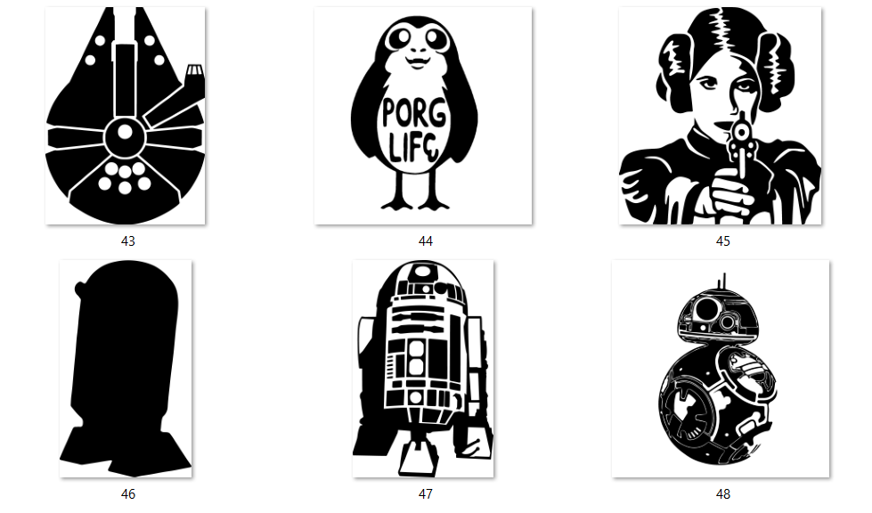 Rebel Alliance Slate Coasters – Star Wars Inspired Engraved Drink Coasters