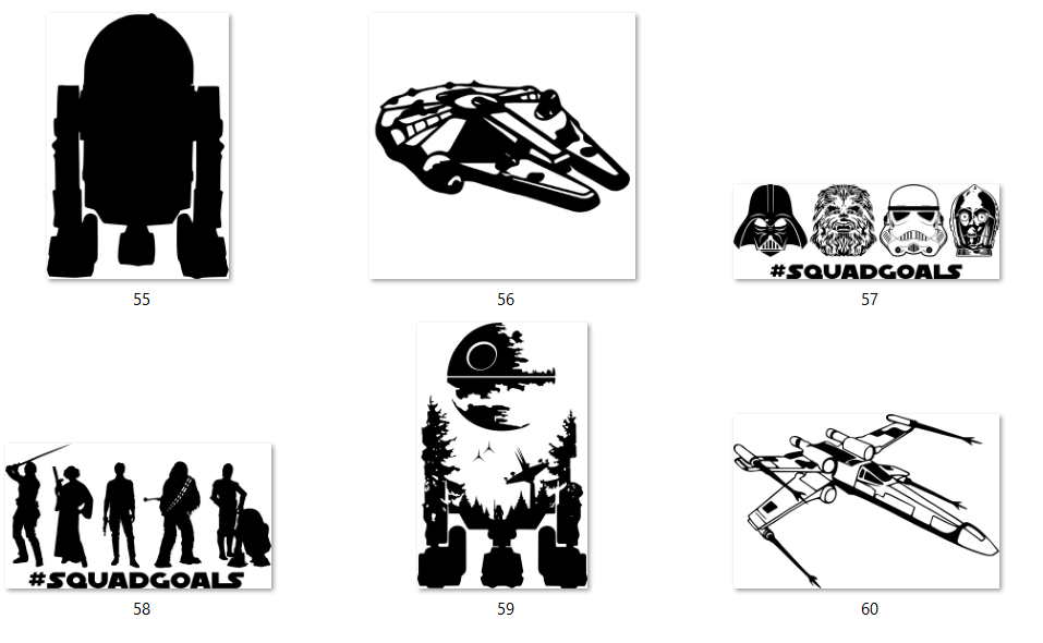 Rebel Alliance Slate Coasters – Star Wars Inspired Engraved Drink Coasters