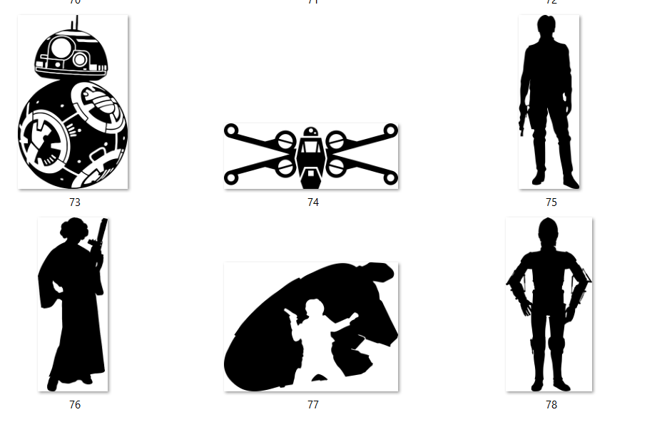 Rebel Alliance Slate Coasters – Star Wars Inspired Engraved Drink Coasters