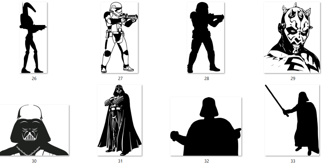 Empire  Slate Coasters – Star Wars Inspired Engraved Drink Coasters