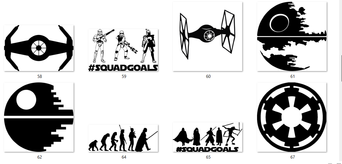 Empire  Slate Coasters – Star Wars Inspired Engraved Drink Coasters