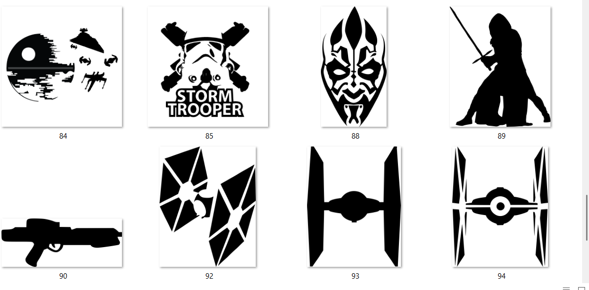 Empire  Slate Coasters – Star Wars Inspired Engraved Drink Coasters