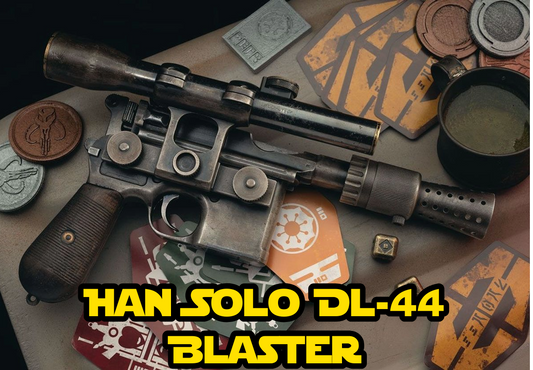 Authentic Han Solo DL-44 Blaster - Limited Edition
