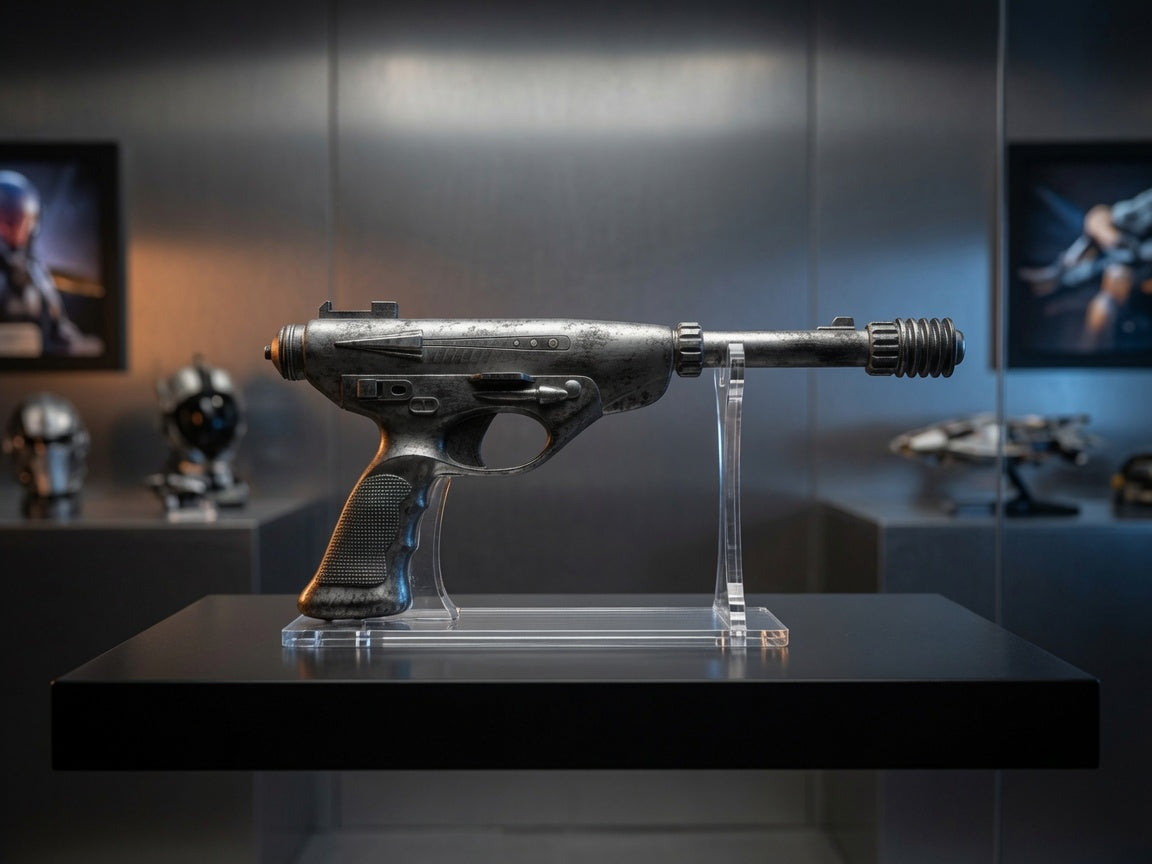 Bespin K-23 blaster replica, hand-finished resin prop, Outer Rim Props