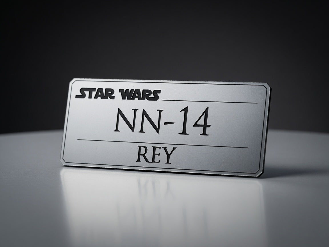 Blaster display nameplate — Weapon Edition, product photo 4, Outer Rim Props