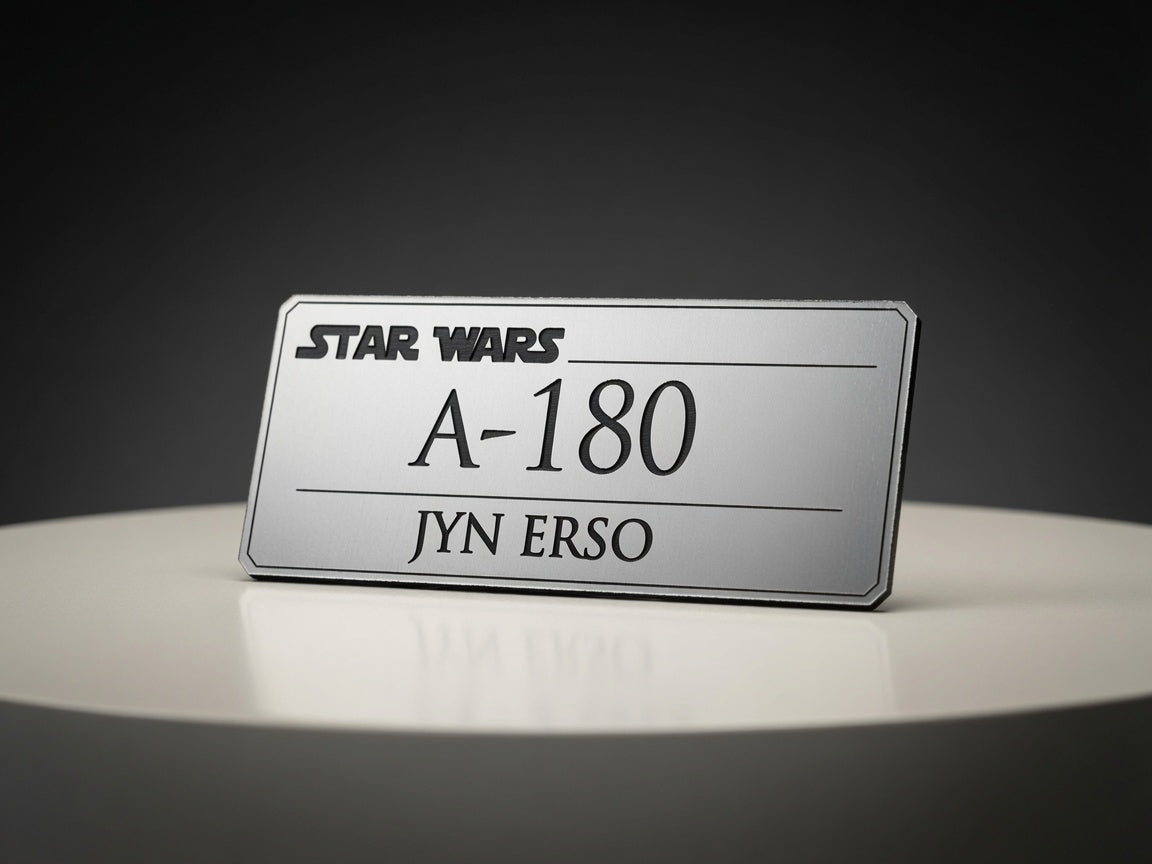 Blaster display nameplate — Weapon Edition, product photo 6, Outer Rim Props