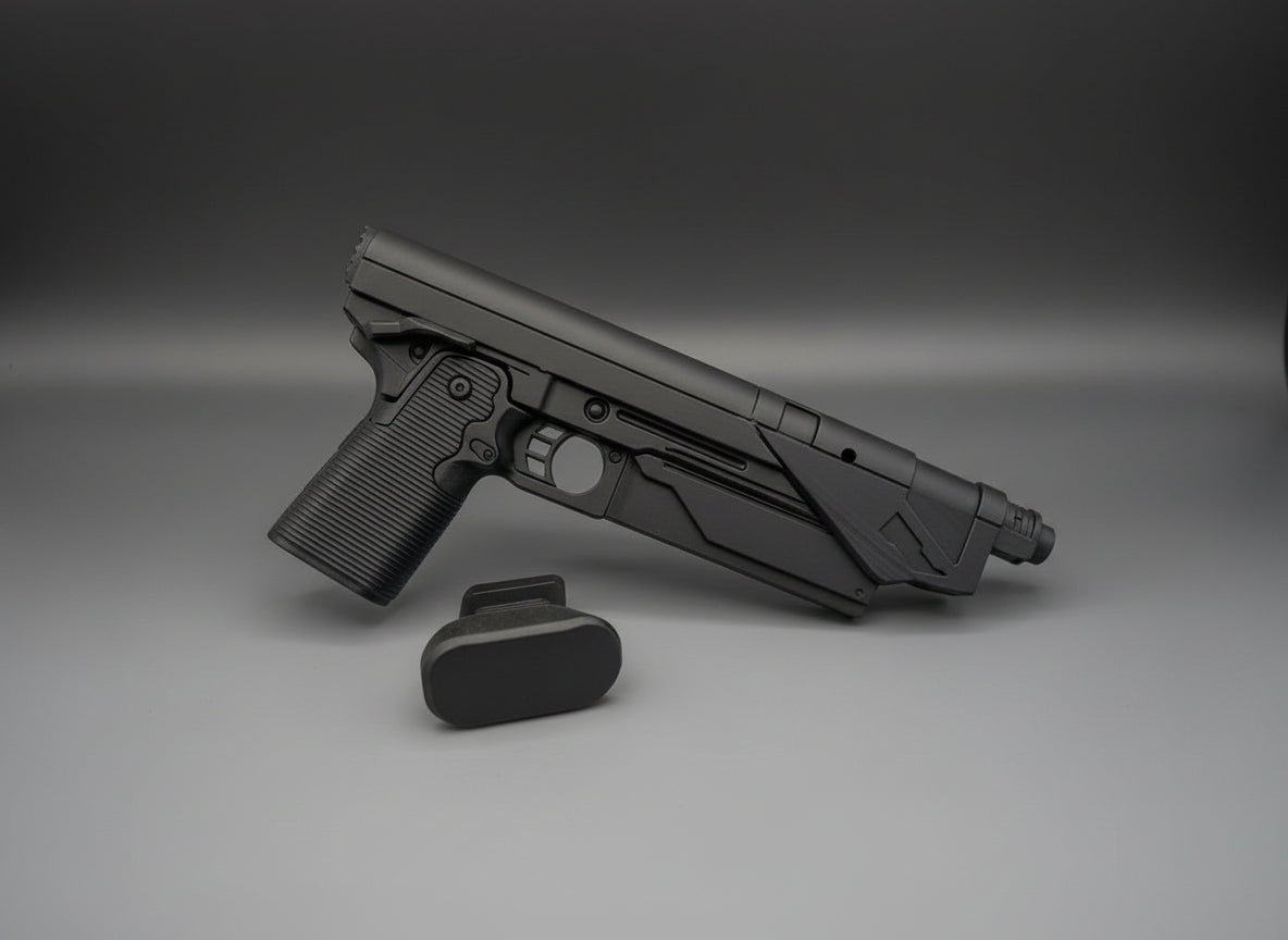 Bo-Katan WESTAR-35 Blaster Replica – Actual Product Photo, Outer Rim Props