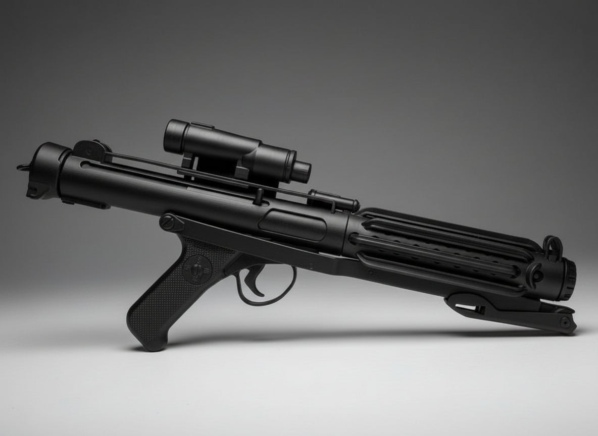 Outer Rim Props trooper-inspired blaster replica with high-detail components.