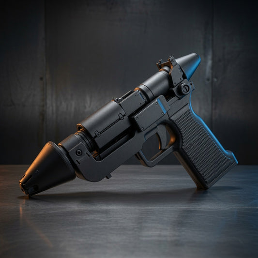 Grand Admiral Thrawn RK-3 blaster pistol replica, Imperial finish, Outer Rim Props