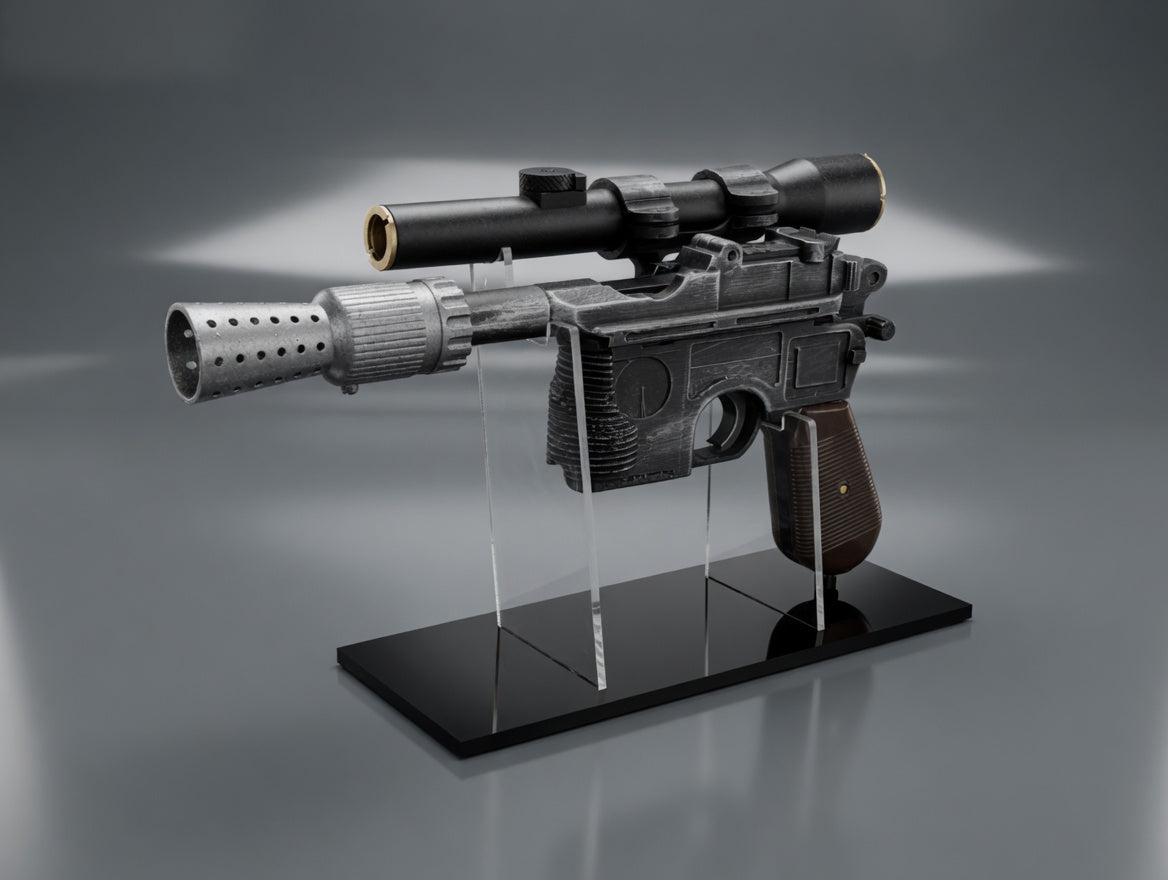 DL-44 Blaster Display Stand | Outer Rim Props