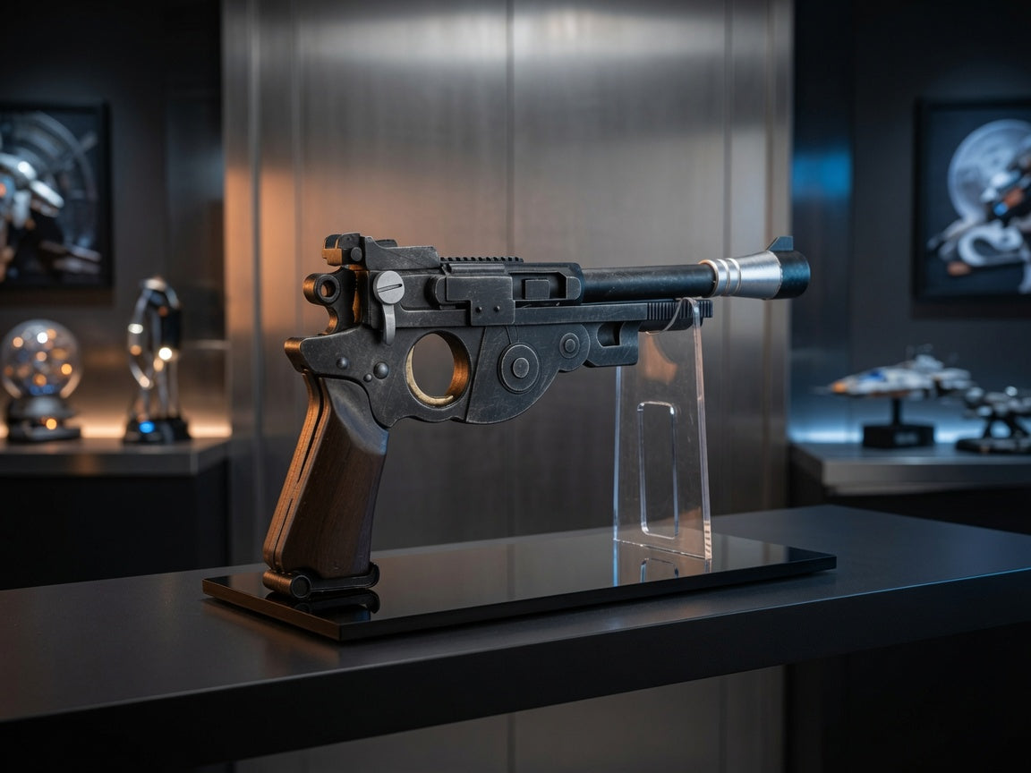 IB-94 Blaster Weathered Finish Close-Up – Screen-Accurate Resin Prop