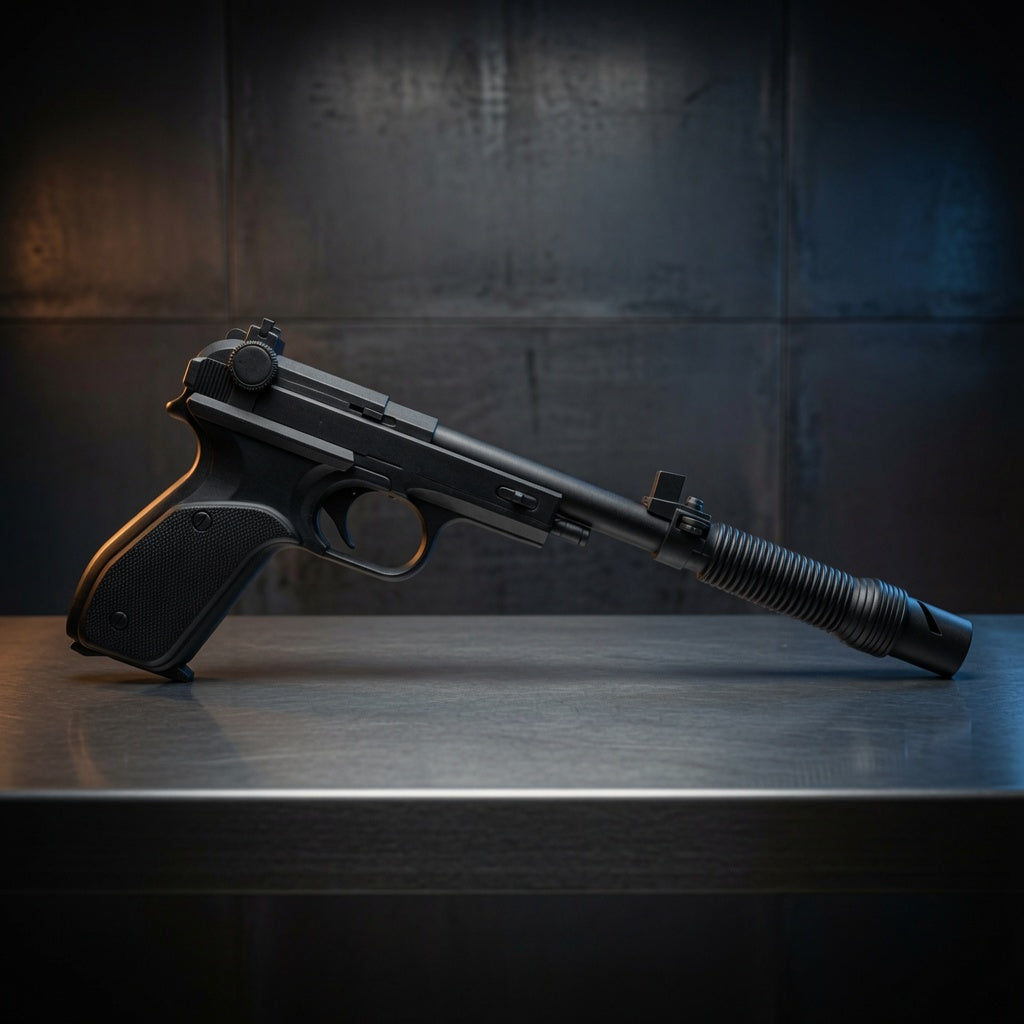 Leia Defender Blaster Replica Side Profile – Outer Rim Props
