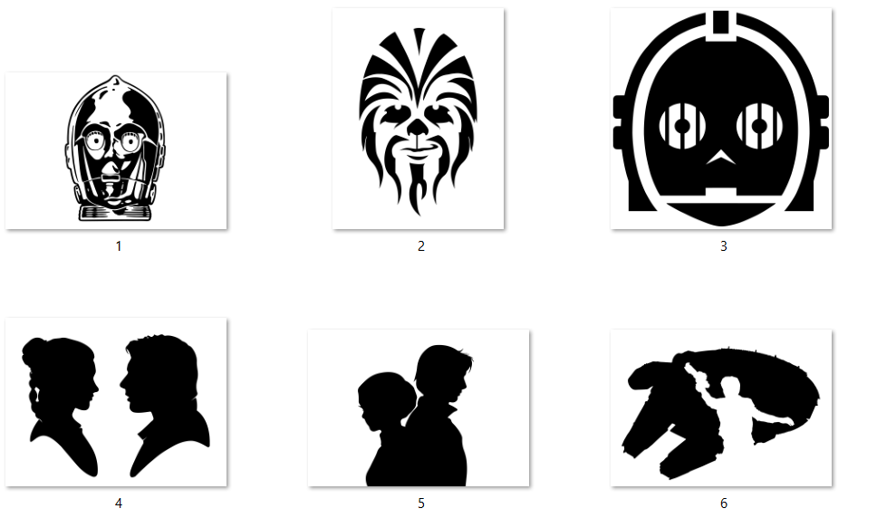 Rebel Alliance slate coaster, engraving design option 1 of 8, Outer Rim Props