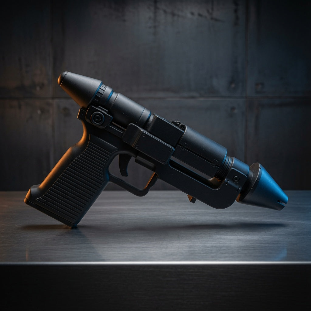 Thrawn RK-3 Blaster Replica Side Profile – Outer Rim Props